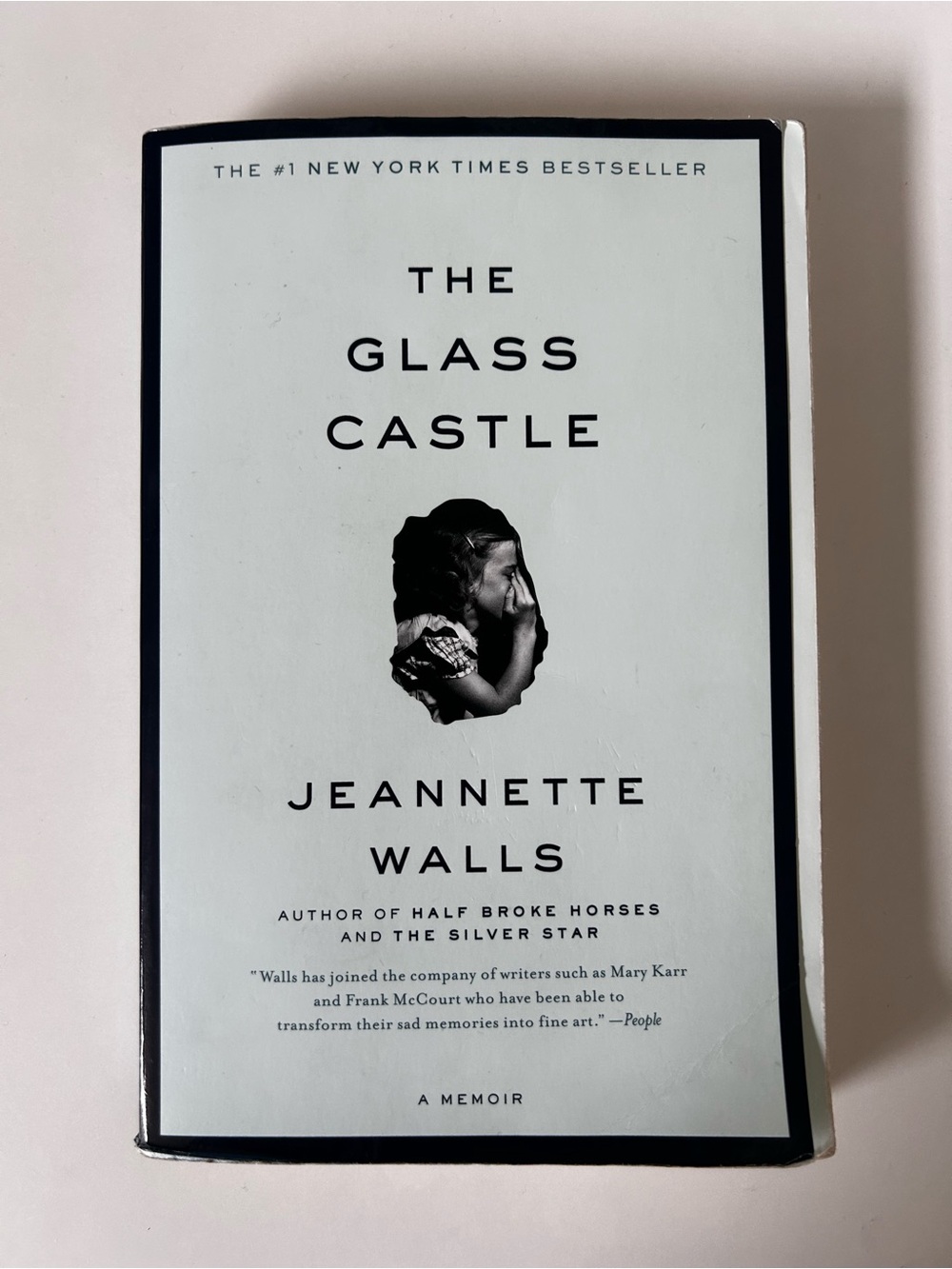The Glass Castle by Jeannette Walls - White & Black Cover